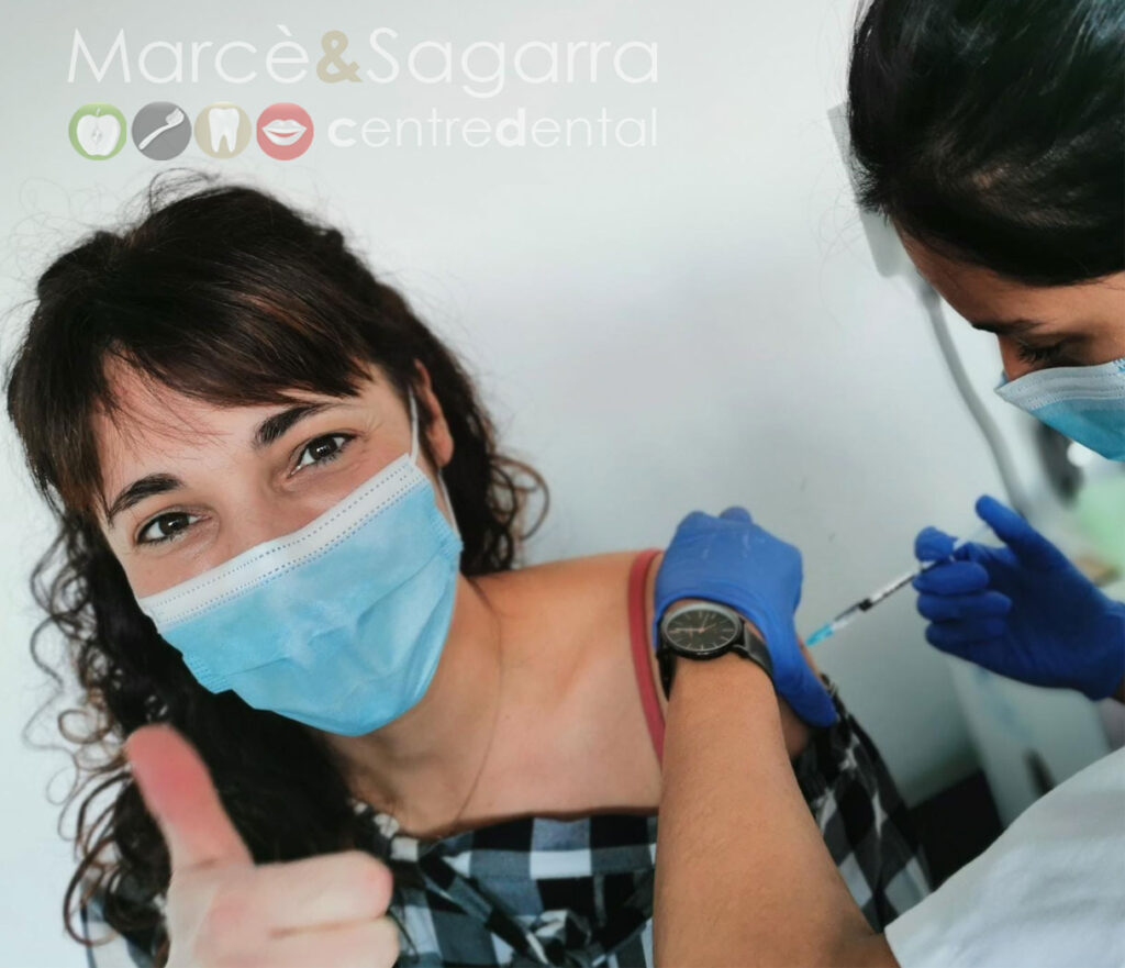 Vacunació equip Marcè&Sagarra Centre Dental
